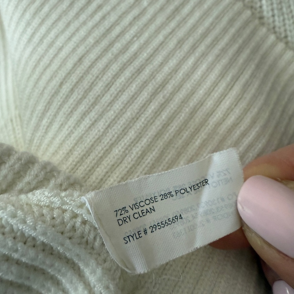Club Monaco Ribbed Knit Tunic - Picture 4 of 4